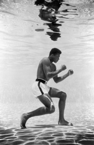 Muhammad Ali Training Underwater - The UK Art Depot Shop